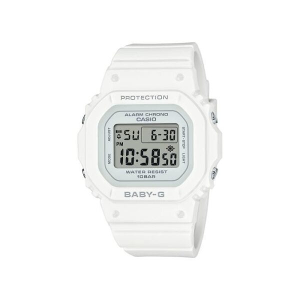 Montre - CASIO - Baby-G - Blanche résine