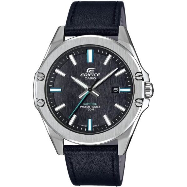CASIO Montre Edifice - Cuir noir