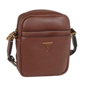 GUESS Sac homme Scala vertical Marron