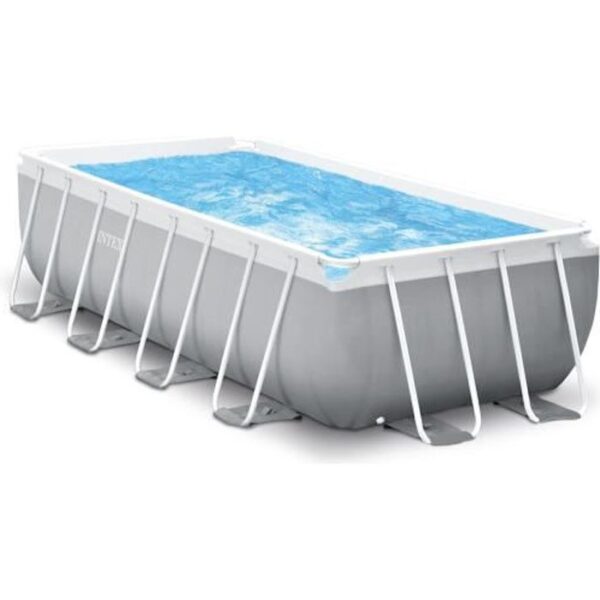 Kit piscine - INTEX prism frame - Rectangulaire tubulaire - (l)4,00 x (l)2,00 x (h)1,22 m