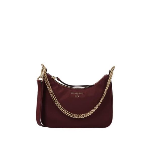 Michael Kors Sac a bandouliere Jet Set en gabardine de nylon de taille moyenne Violet