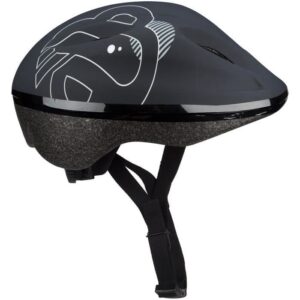 Nijdam casque Dark Stormjunior 52 - 56 cm EPS/PET noir