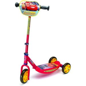 SMOBY - CARS Patinette 3 roues silencieuses - Strucure métale - Guidon réglable
